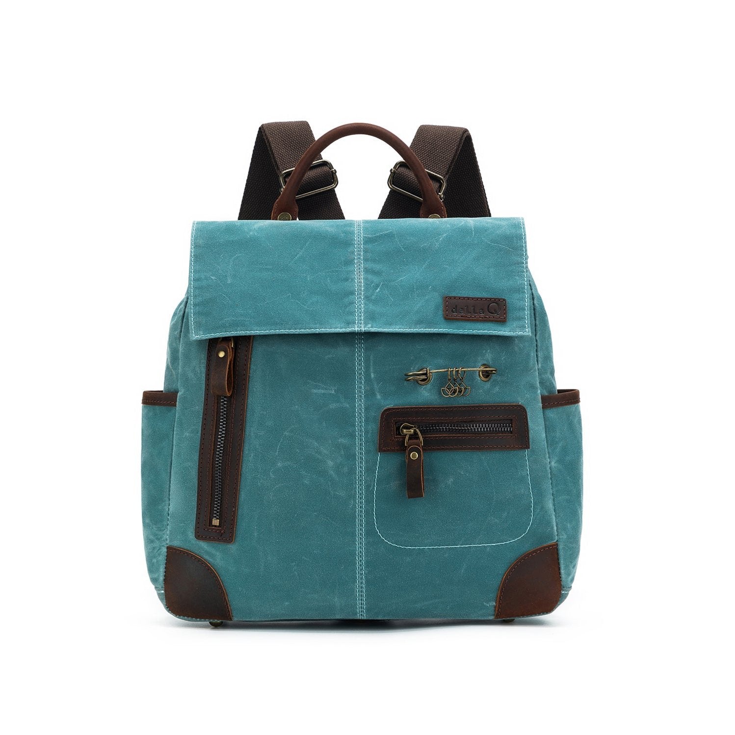Maker's Midi Backpack | Teal | dellaQ.com – della Q Retail