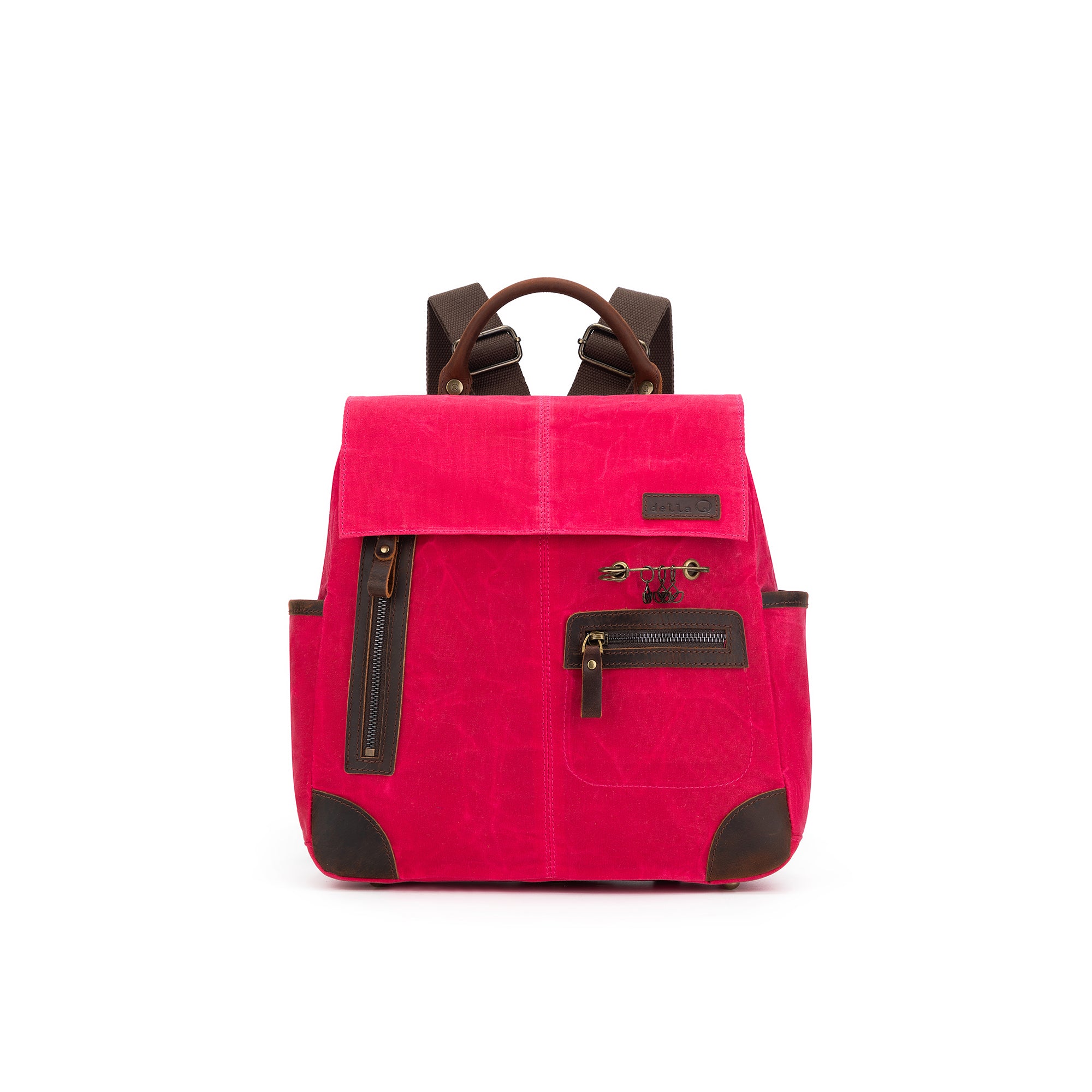 Maker's Midi Backpack | Vivid Rose | dellaQ.com – della Q Retail