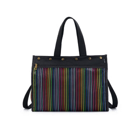 Rainbow Maker's Mesh Tote | Black