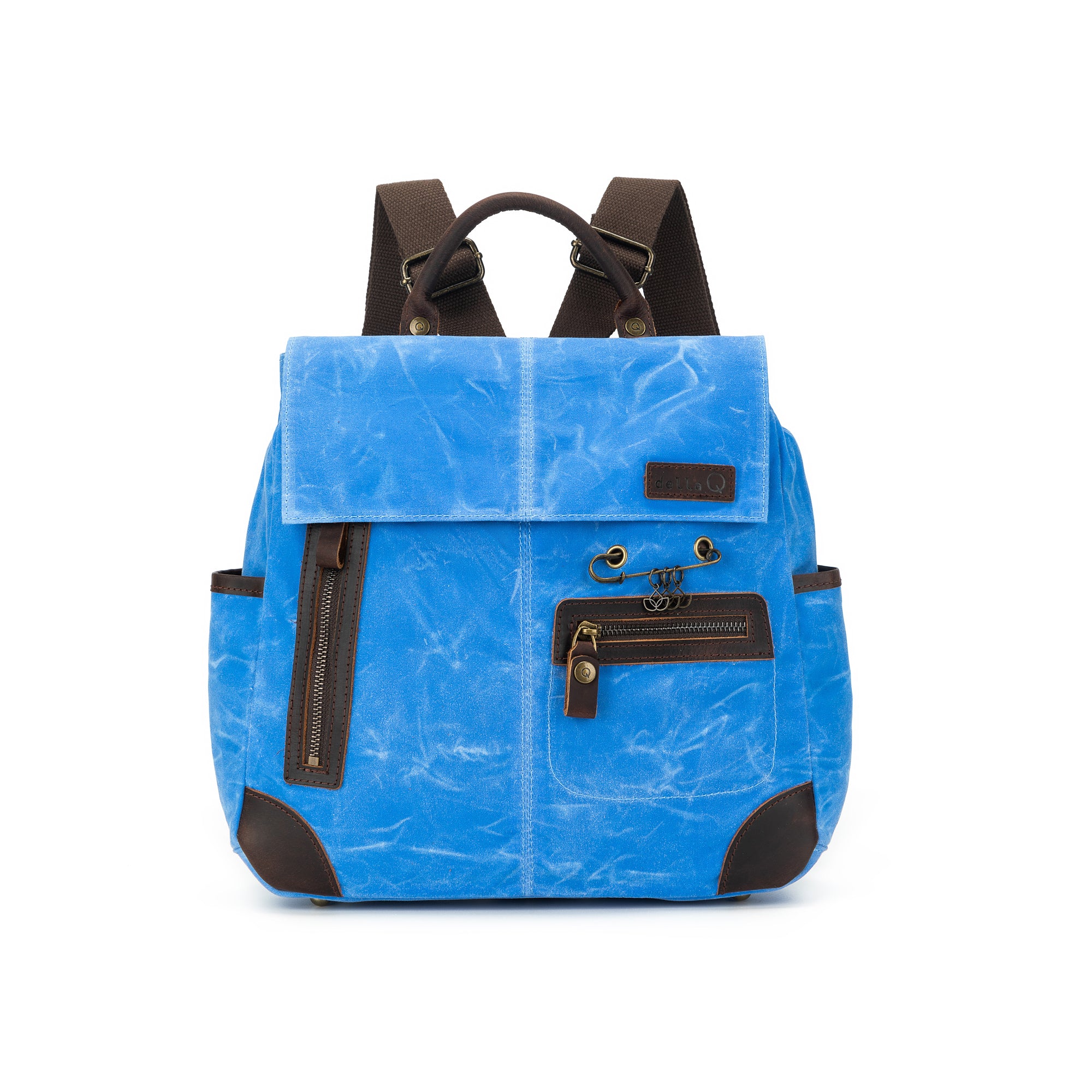 daisak 作家器set Maker's Canvas Midi Backpack | Azure | dellaQ.com – della Q Retail