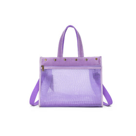 Maker's Mesh Tote | Violet