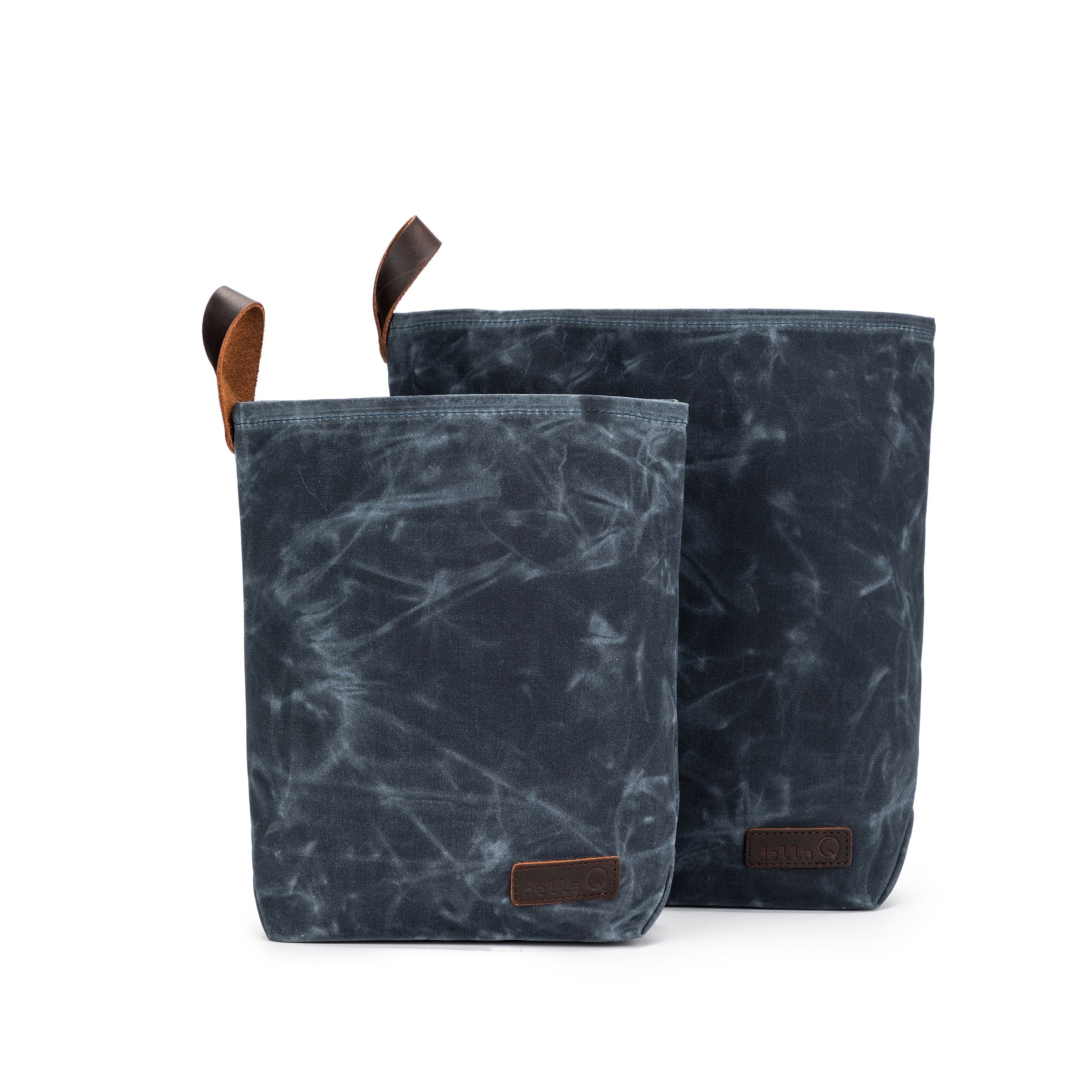 Maker's Canvas Knit Sacks (Set of 2) | Blue – della Q Retail