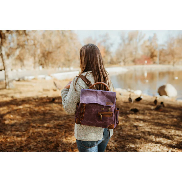 Maker's Midi Backpack | Vivid Rose | dellaQ.com – della Q Retail