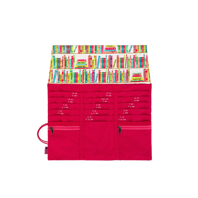 Tri-Fold Circular Needle Case | Linen Library