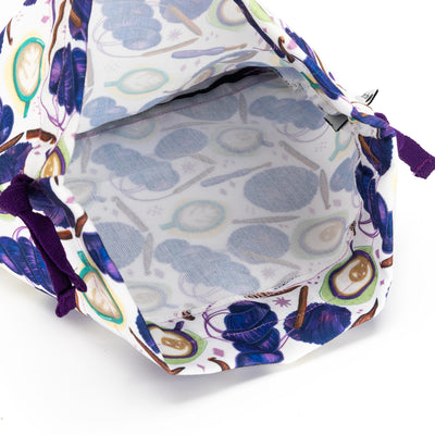 Small Eden Project Bag | Yarn Bombing Fabric Print (PREORDER)