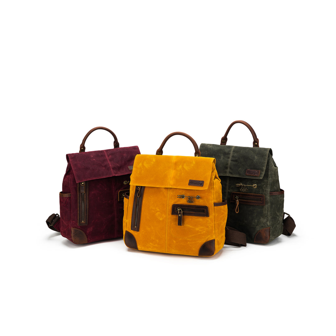 Maker's Midi Backpack | Mustard | dellaQ.com – della Q Retail
