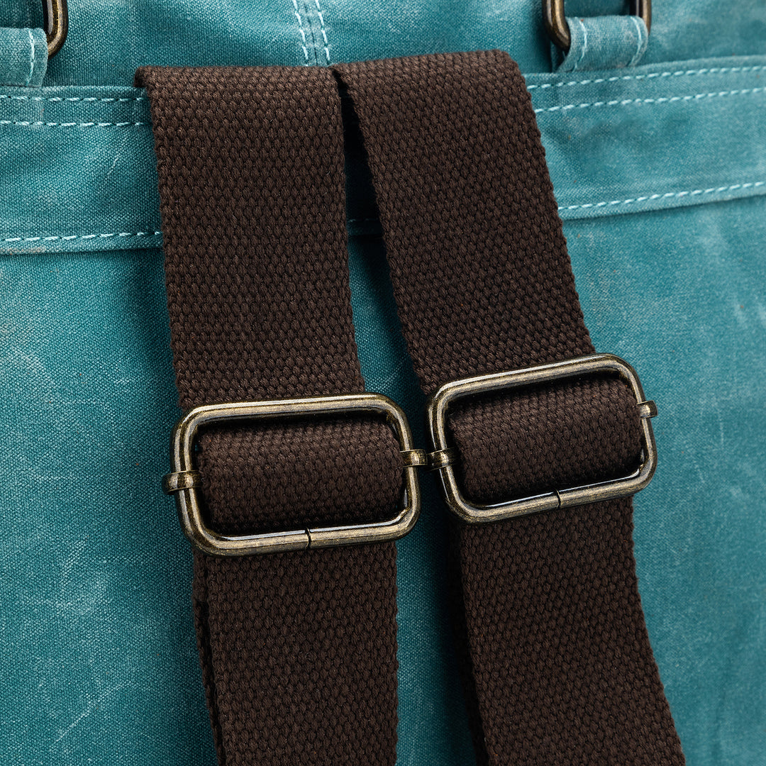 Maker's Midi Backpack | Teal | dellaQ.com – della Q Retail