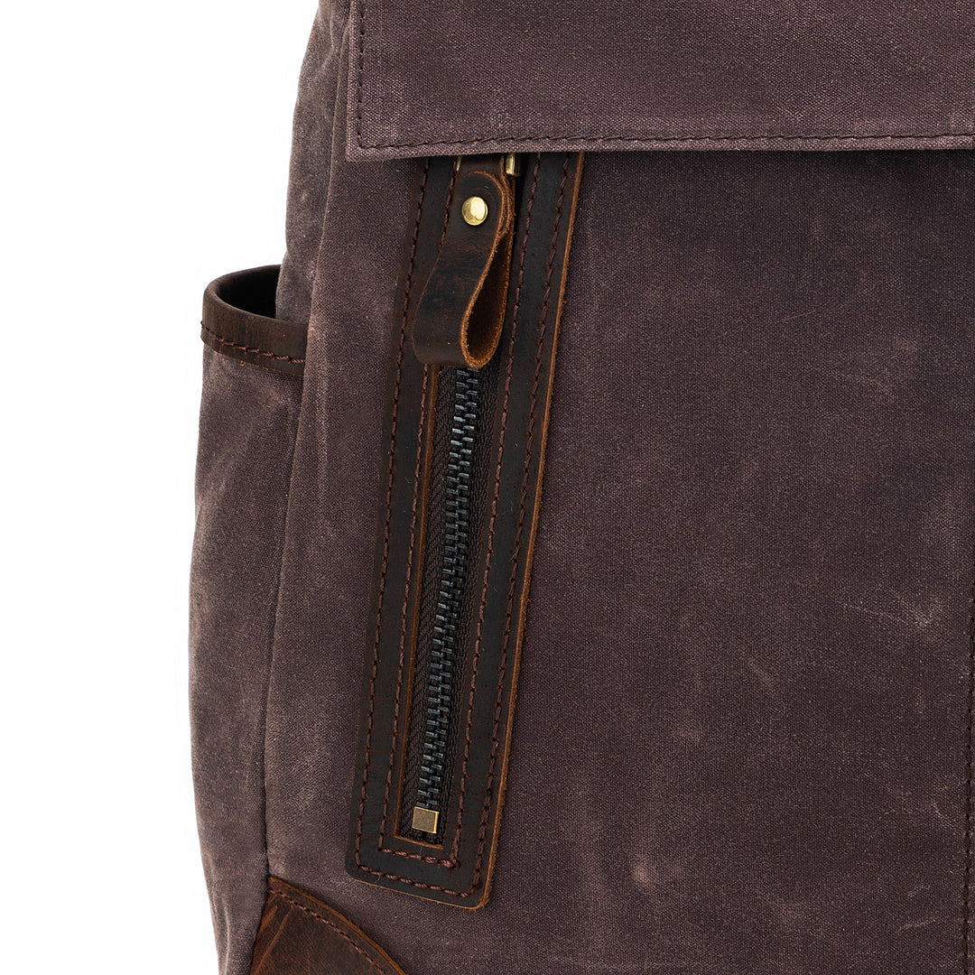 Maker's Midi Backpack | Cocoa | dellaQ.com – della Q Retail