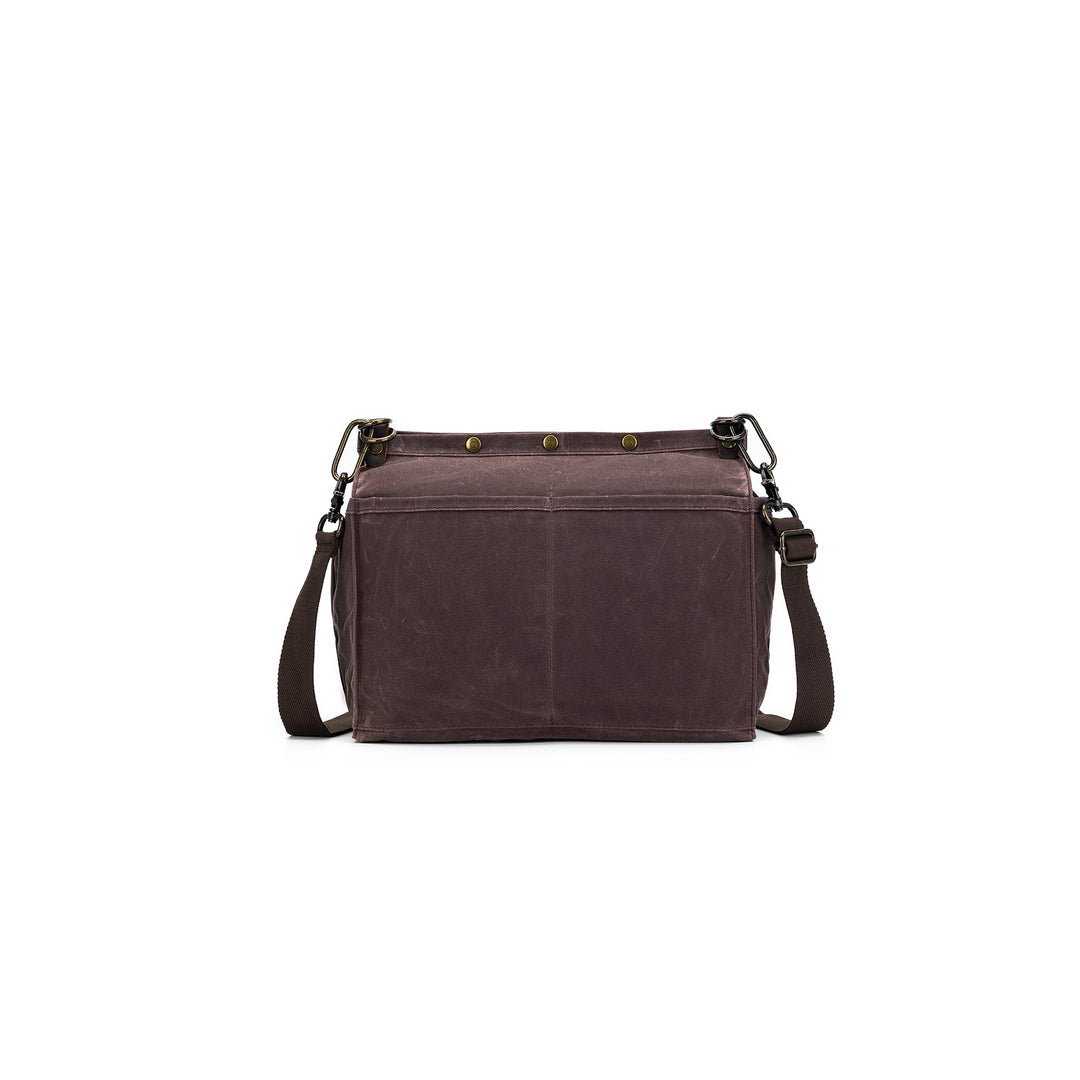 Maker's Canvas Rucksack | Cocoa | dellaQ.com – della Q Retail