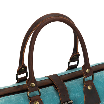 Maker's Canvas Satchel | Teal