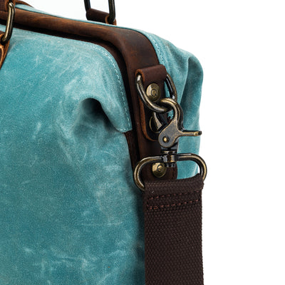 Maker's Canvas Satchel | Teal