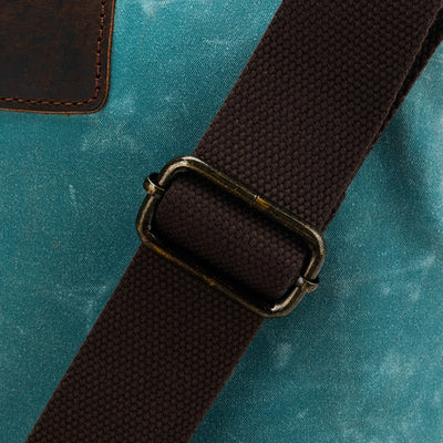 Maker's Canvas Satchel | Teal