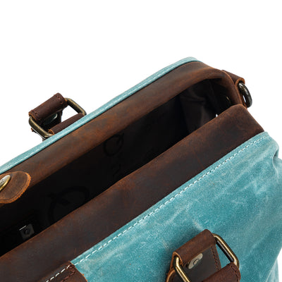 Maker's Canvas Satchel | Teal