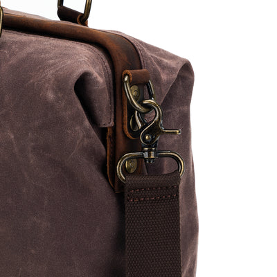 Maker's Canvas Satchel | Cocoa