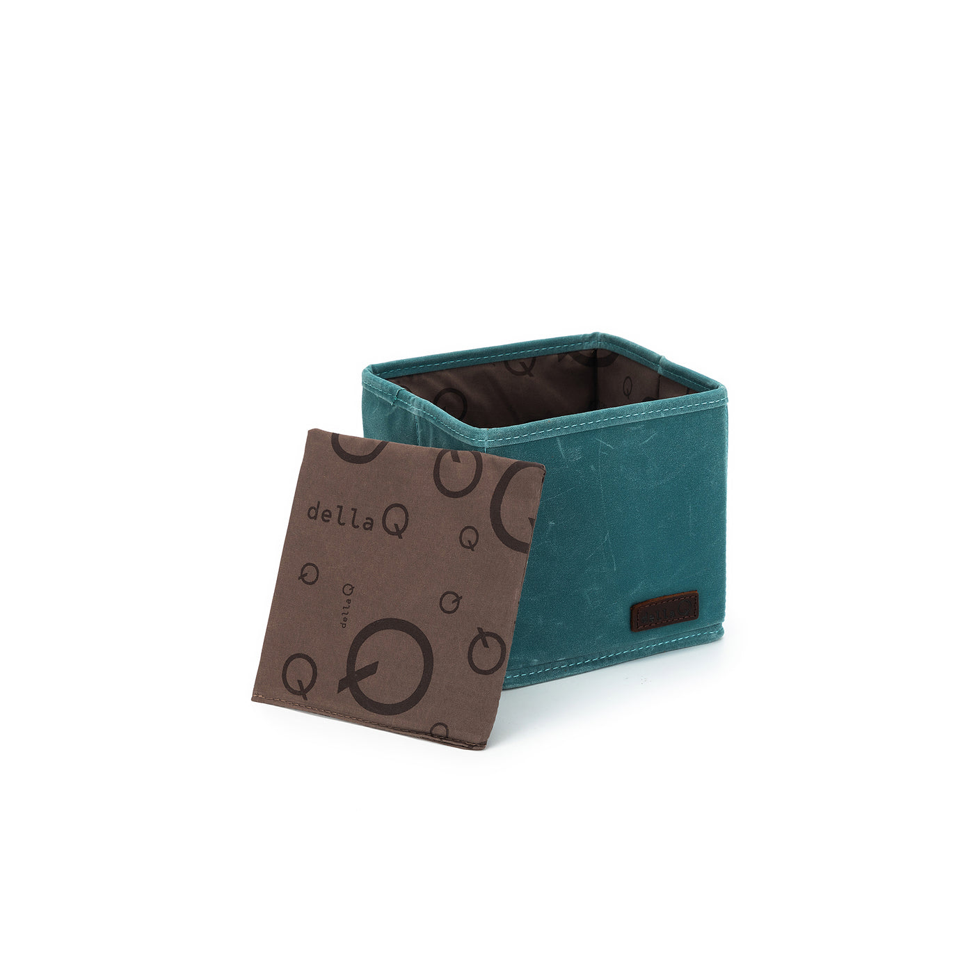 Maker's Canvas Cubbies (Set of 2) | TEAL