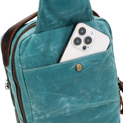 Maker's Mini Messenger | Teal