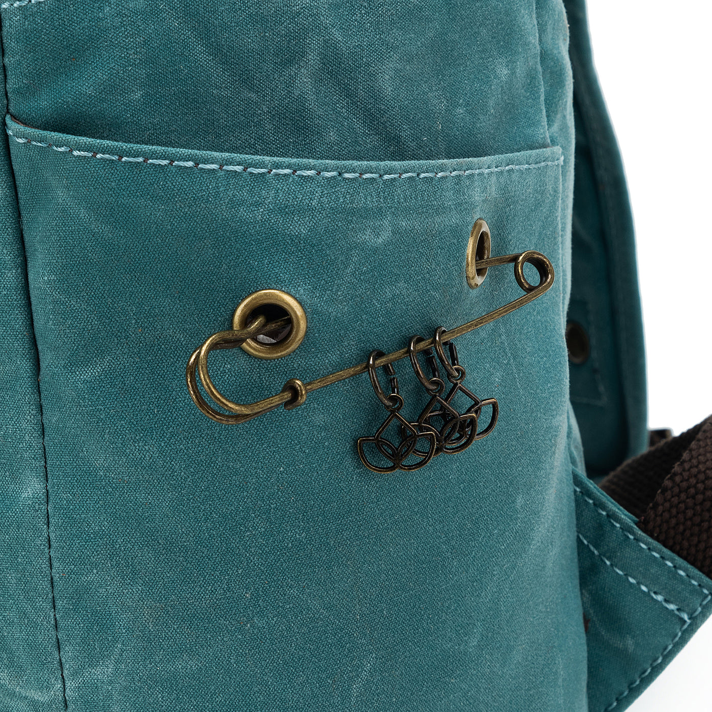 Maker's Canvas Backpack | Teal