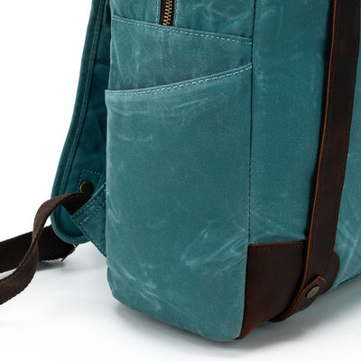 Maker's Canvas Backpack | Teal