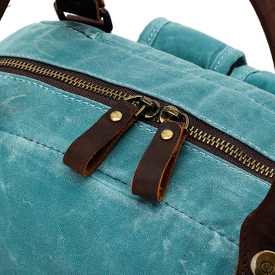 Maker's Canvas Backpack | Teal