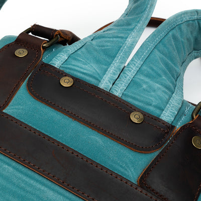 Maker's Canvas Backpack | Teal