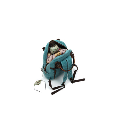 Maker's Canvas Backpack | Teal