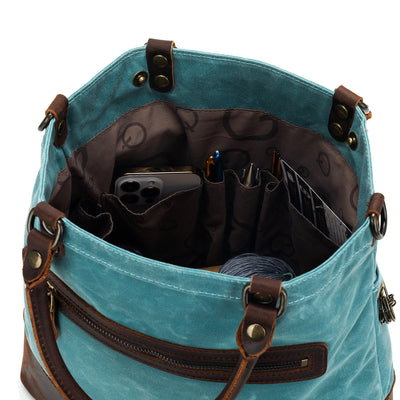 Maker's Canvas Tote | Teal