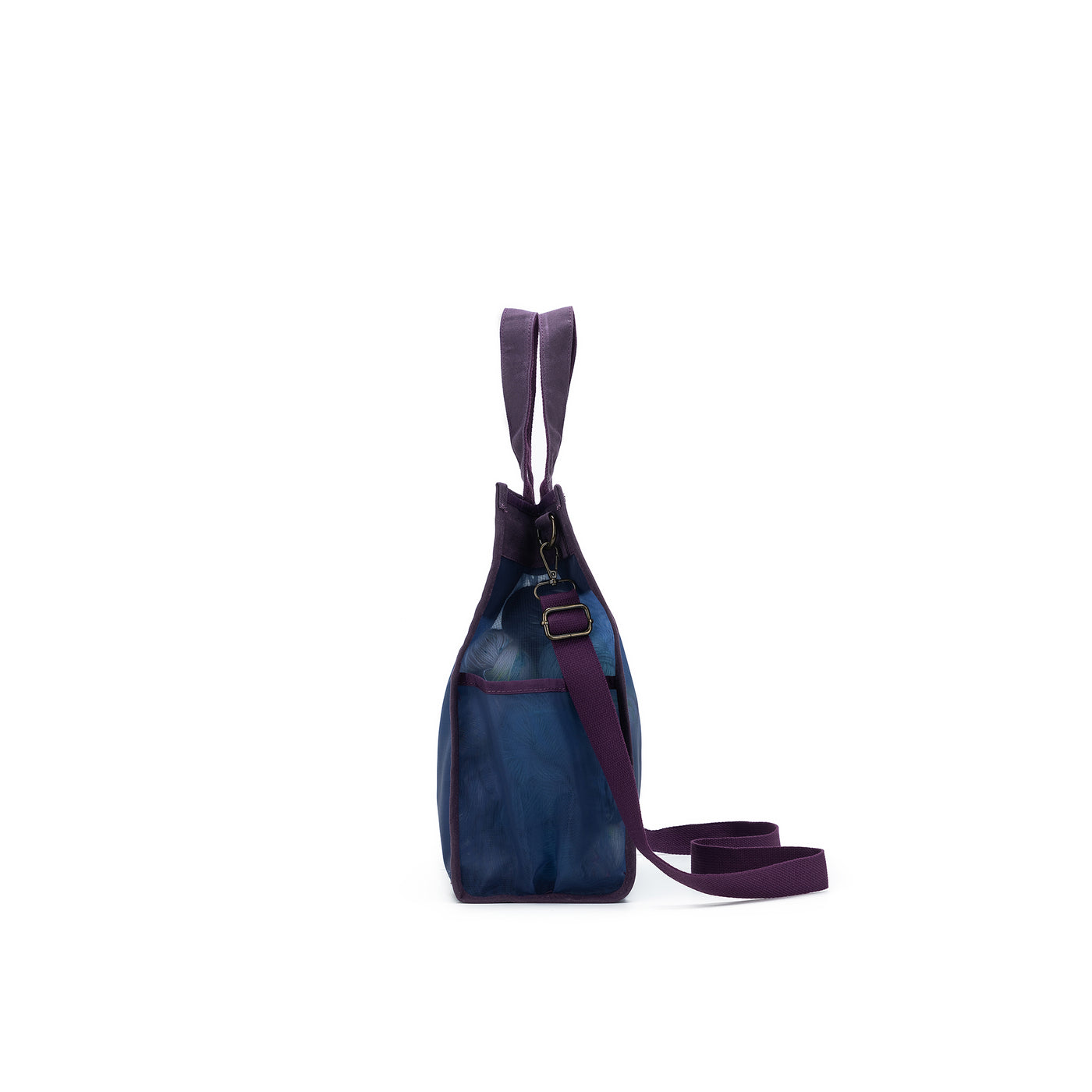 Maker's Tall Mesh Tote | Purple