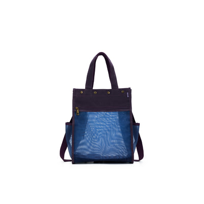 Maker's Tall Mesh Tote | Purple