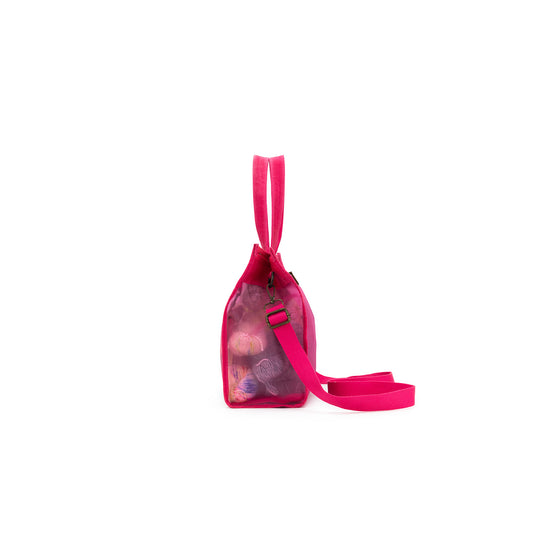 【Y】送料込　メルトザレディ　ケープ Maker's Mesh Tote | Vivid Rose – della Q Retail