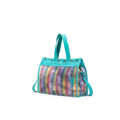 Rainbow Maker's Mesh Tote | Ocean