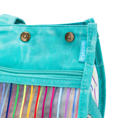 Rainbow Maker's Mesh Tote | Ocean