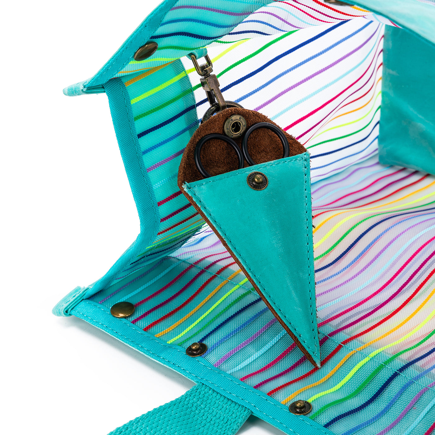 Rainbow Maker's Mesh Tote | Ocean