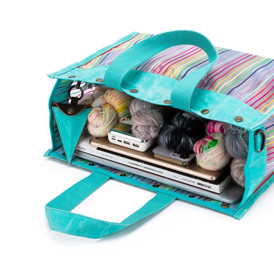 Rainbow Maker's Mesh Tote | Ocean