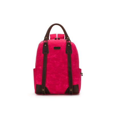 Maker's Canvas Backpack | Vivid Rose