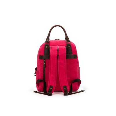 Maker's Canvas Backpack | Vivid Rose