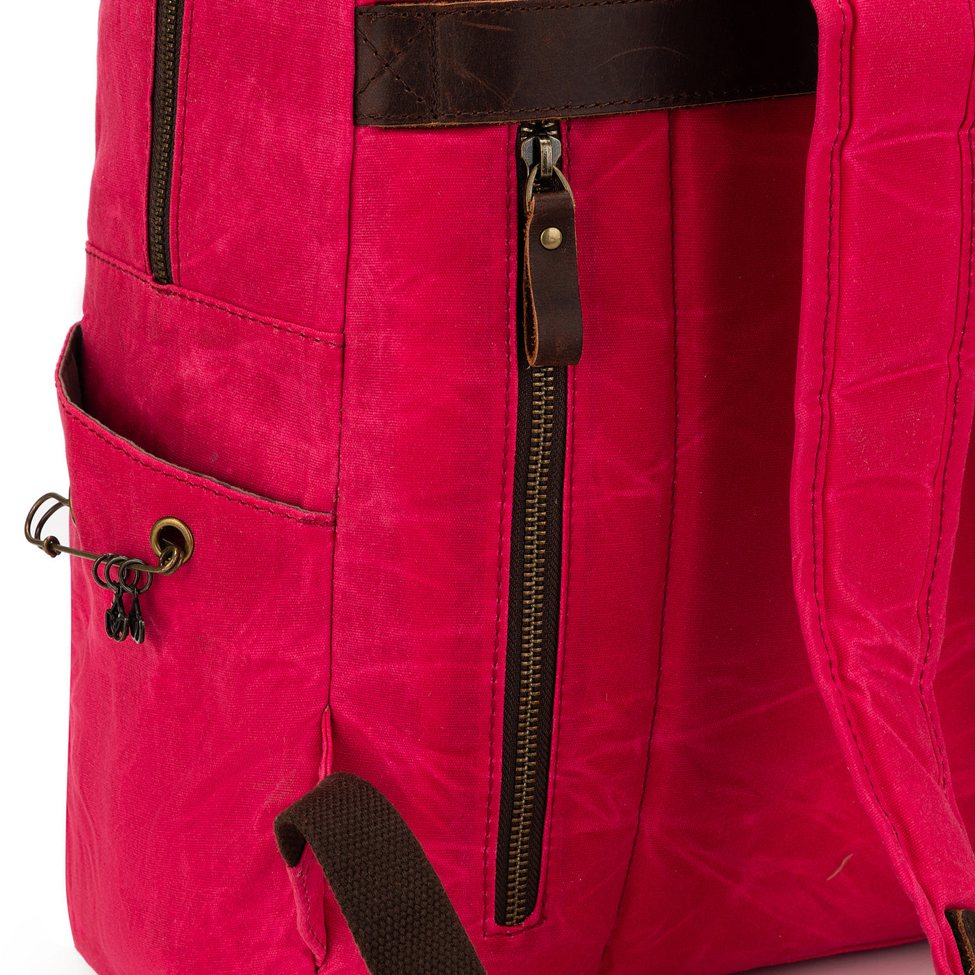 Maker's Canvas Backpack | Vivid Rose