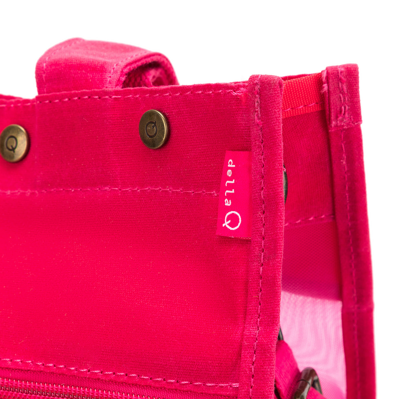 Maker's Tall Mesh Tote | Vivid Rose