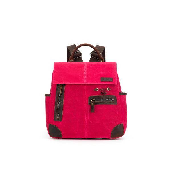 Maker's Midi Backpack | Vivid Rose | dellaQ.com – della Q Retail