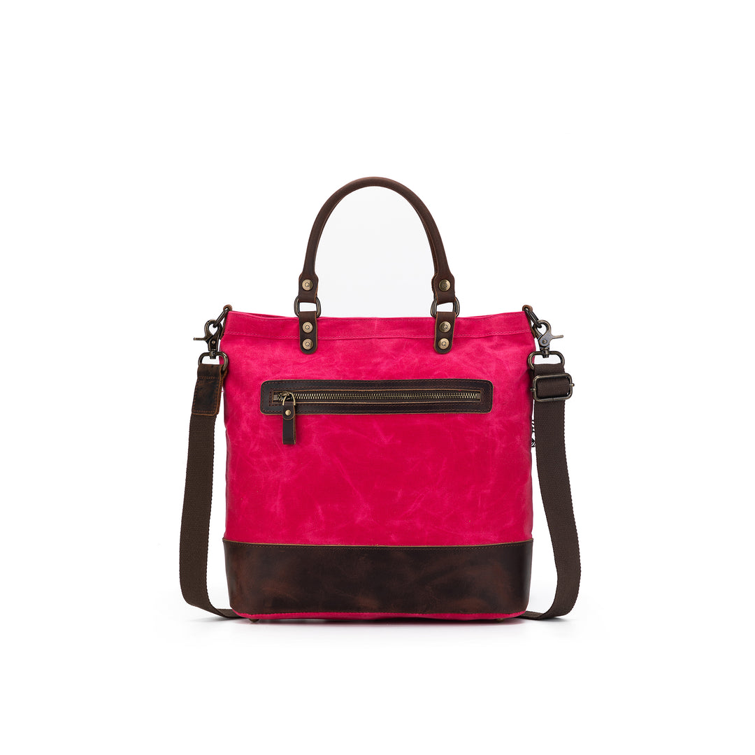 Maker's Canvas Tote | Vivid Rose | dellaQ.com – della Q Retail