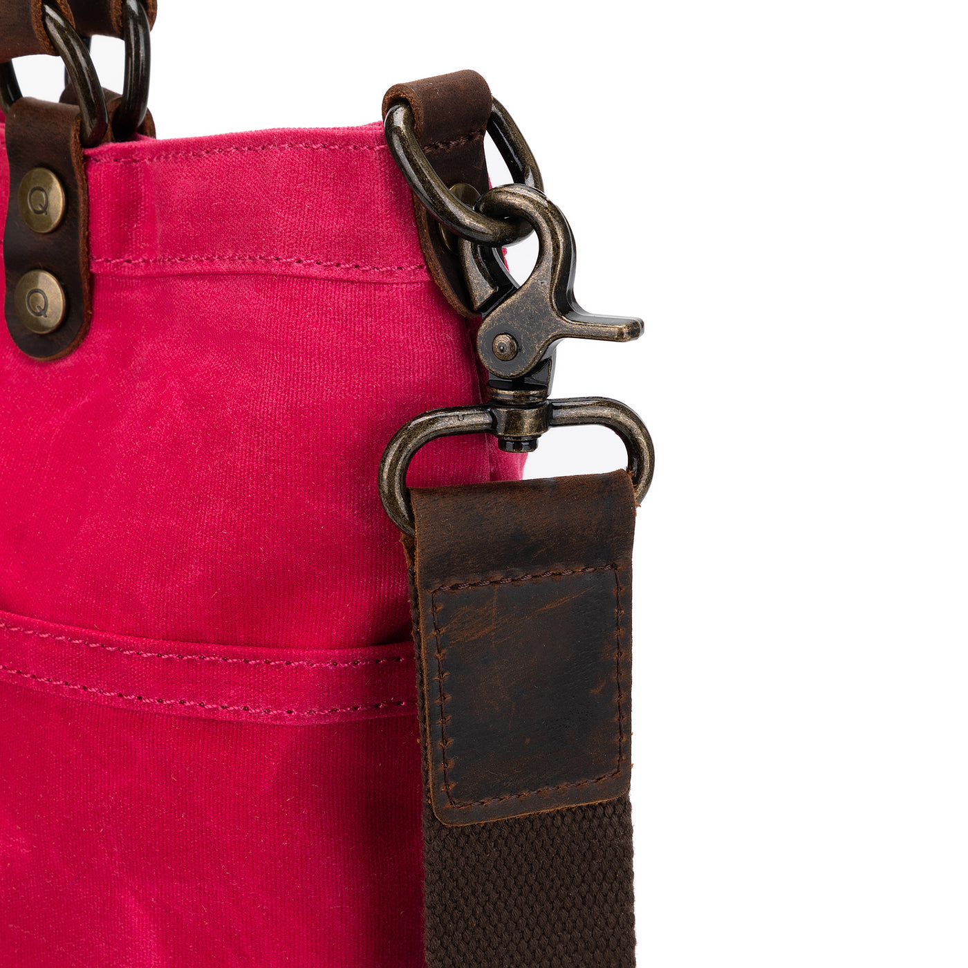 Maker's Canvas Tote | Vivid Rose