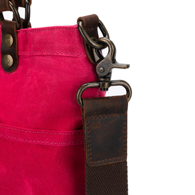 Maker's Canvas Tote | Vivid Rose