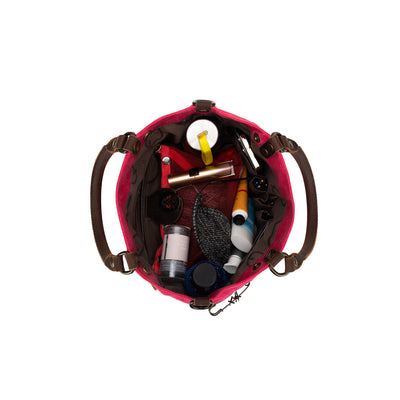 Maker's Canvas Tote | Vivid Rose