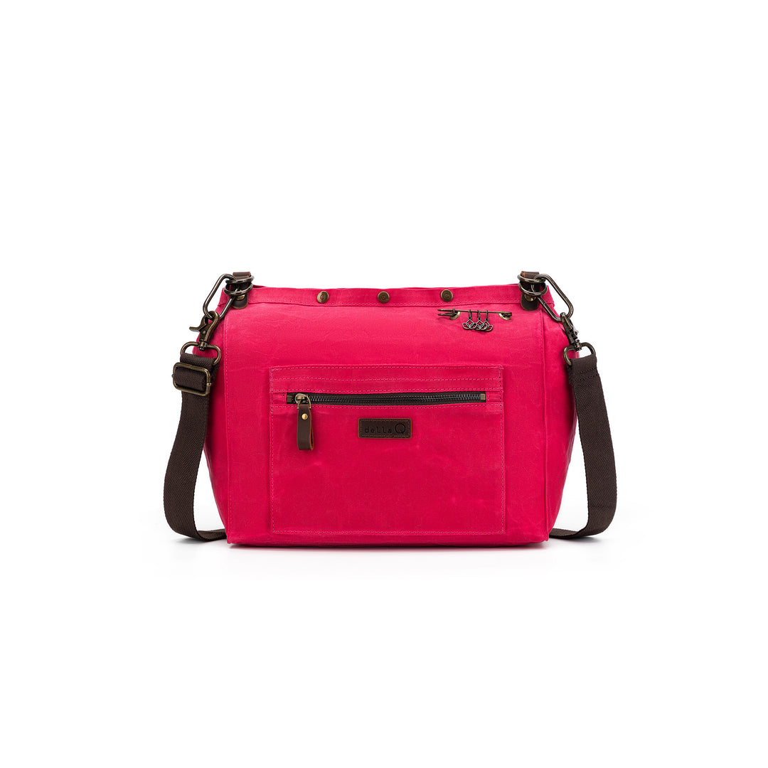 Maker's Canvas Rucksack | Vivid Rose | dellaQ.com – della Q Retail