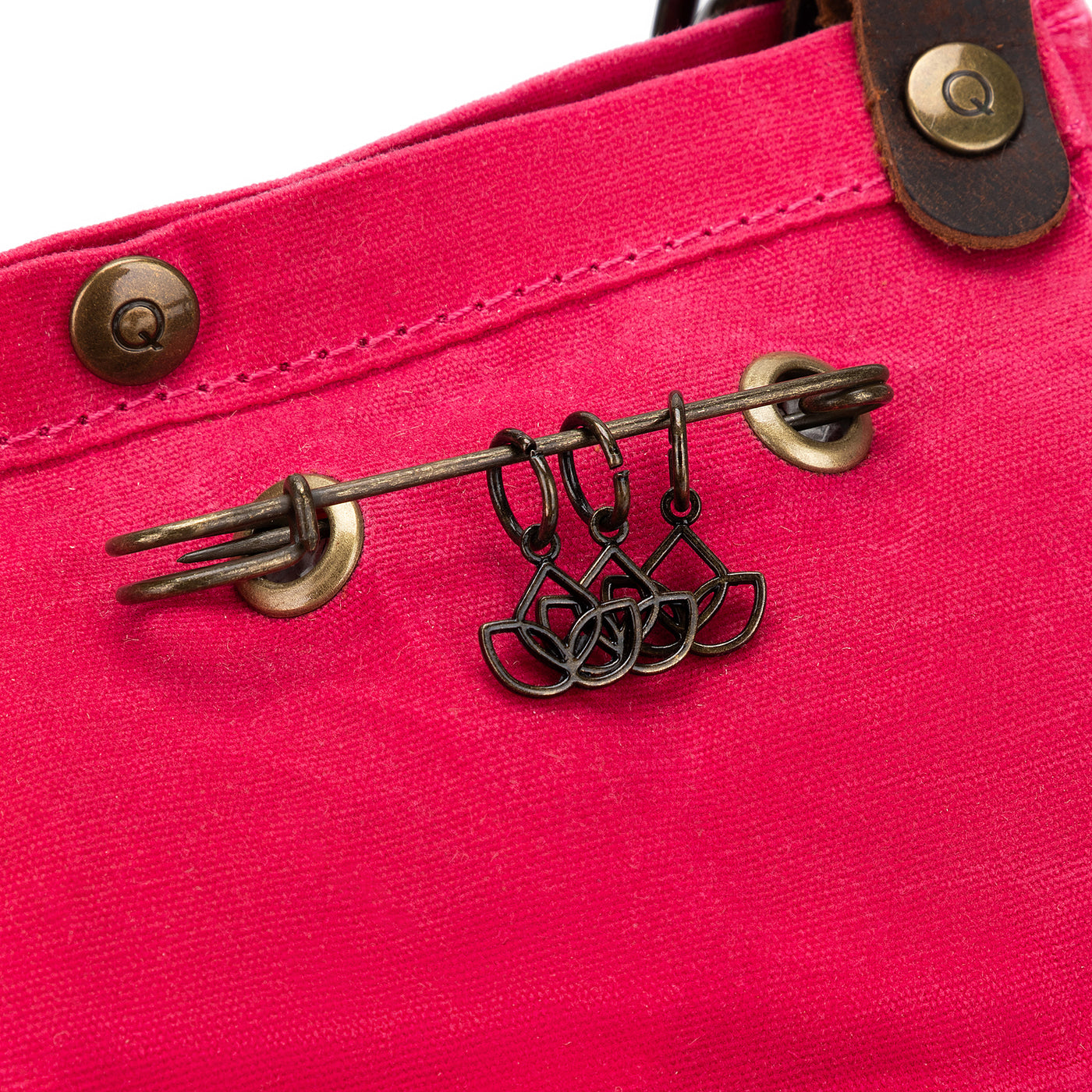 Maker's Canvas Rucksack | Vivid Rose