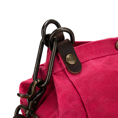 Maker's Canvas Rucksack | Vivid Rose