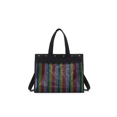 Rainbow Maker's Mesh Tote | Black