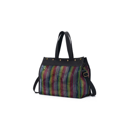 Rainbow Maker's Mesh Tote | Black