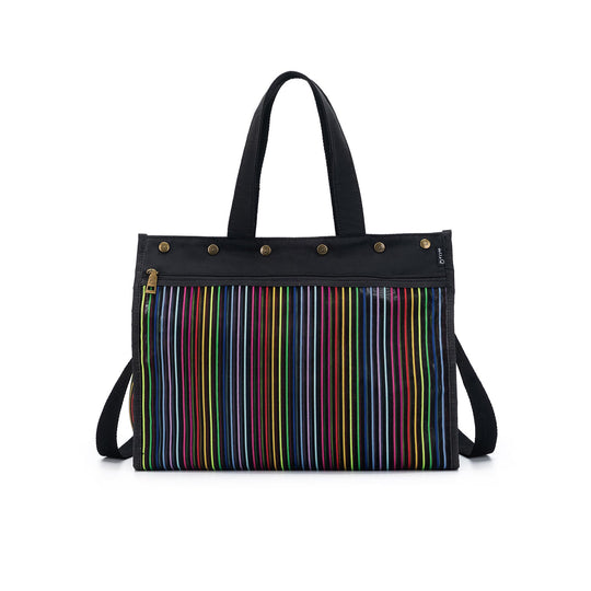 Rainbow Maker's Mesh Tote | Black | dellaQ.com – della Q Retail