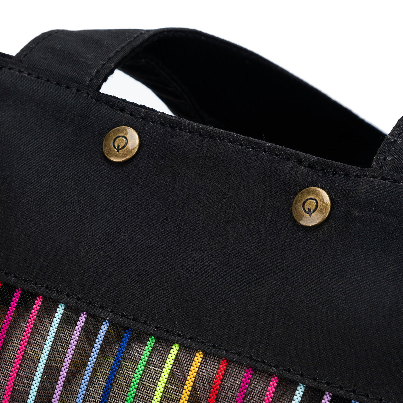 Rainbow Maker's Mesh Tote | Black