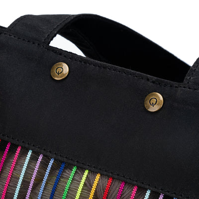 Rainbow Maker's Mesh Tote | Black